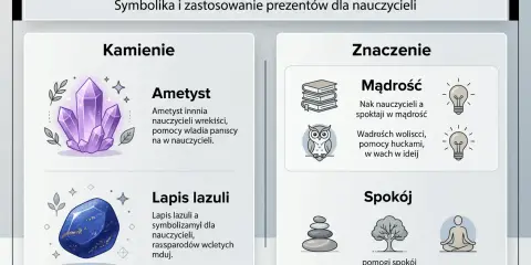 Lapis lazuli, symbolizujący mądrość i spokój, jest idealnym kamieniem dla nauczycieli. Jego magiczne właściwości wspierają w nauczaniu.