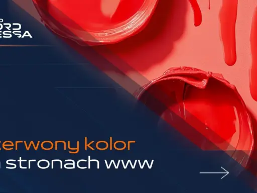 Czerwony kolor na stronach www. Odkryj jego znaczenie i moc.